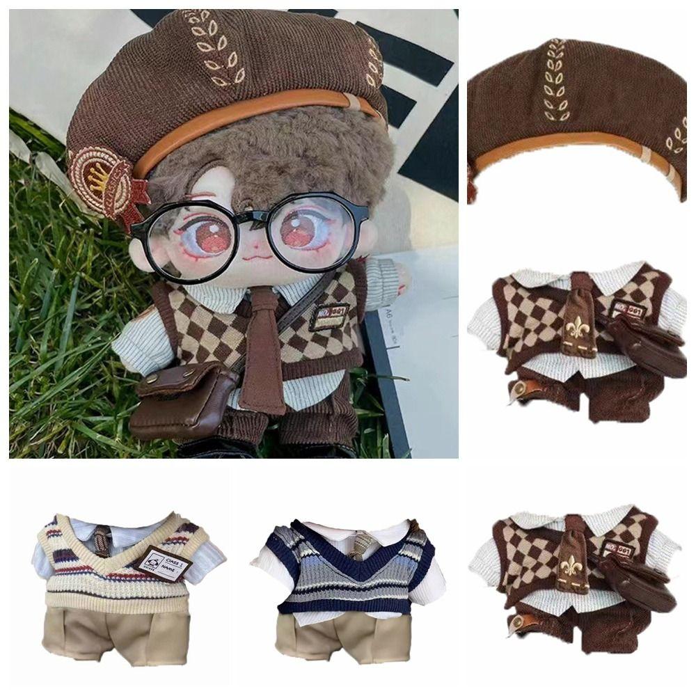 Sweater Cotton Doll Clothes Uniform No Attribute Doll Clothes Plush Doll Clothes  Doll Accessories