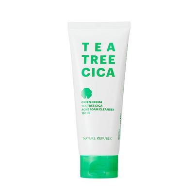 Green Derma Tea Tree Cica Acne Foam Cleanser 150ml