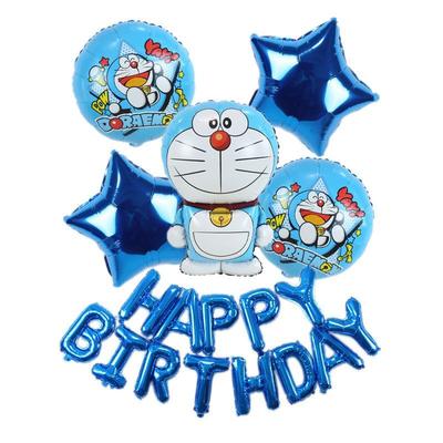 Balony foliowe Doraemon na urodziny dziecka, Balony z kreskówki Doraemon na przyjęcie urodzinowe dziecka