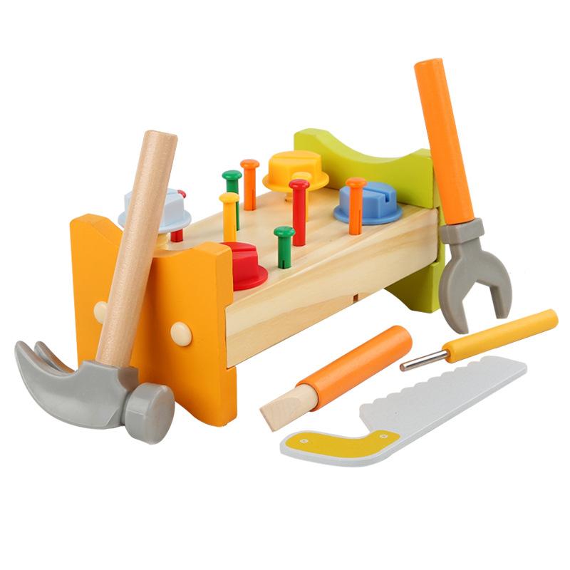

Children 3D Busy Board Wooden Toys Montessori Parish Game Simulation Screw Removal Tools Fine Movement Training Educational Toys