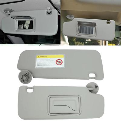 Sunvisor With Mirror Visor For Chevrolet Aveo Spark Daewoo Matiz Chevy Sonic 2012- Sun Shield Car Left Right Side Sunshade