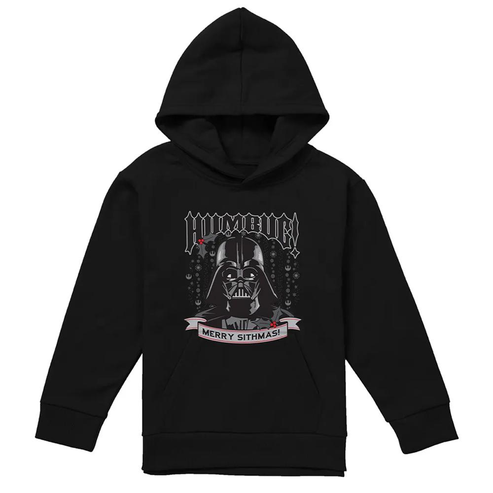 Disney Star Wars Childrens/Kids Humbug Merry Sithmas! Darth Vader Christmas Hoodie