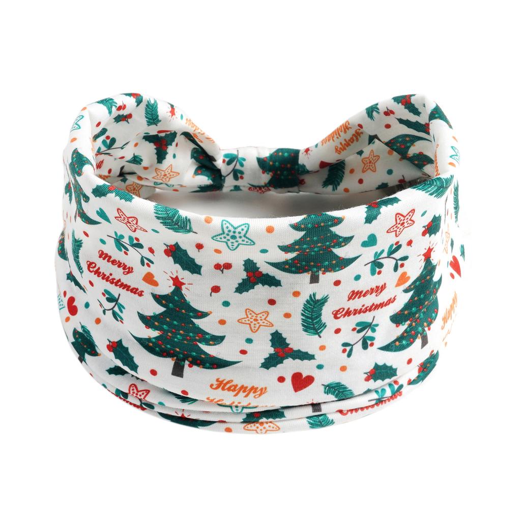 Halloween Christmas Headband Wide Yoga Sports Headband Pumpkin Skull Ghost Holiday Headband Female