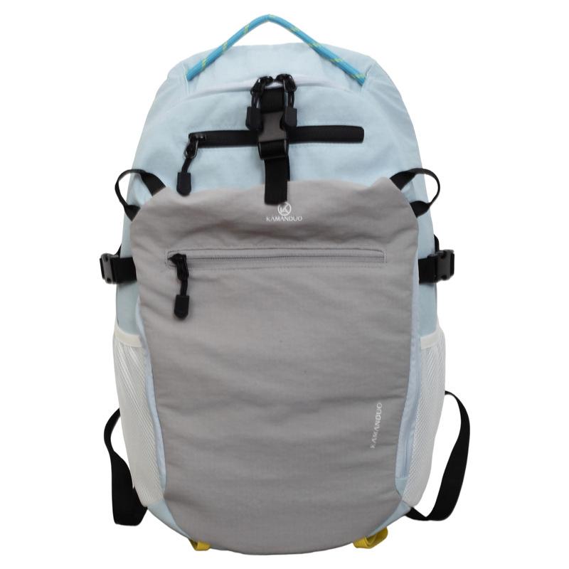 Schoolbag1011 new bag fashion contrasting color backpack women's outdoor travel mountaineering bag leisure trend school bag