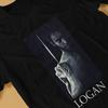 Humor Logan T-Shirt Round Neck T Shirt Deadpool And Wolverine Short Sleeve Tee Shirt Birthday Gift Clothing