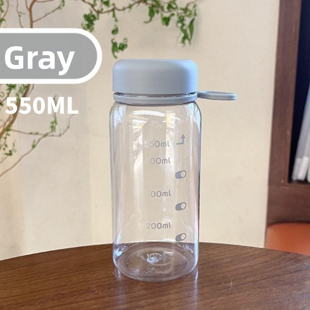 400/550ml Student Water Cup Transparent Drinking Cup INS Sports Water Cup  Outdoor Sports