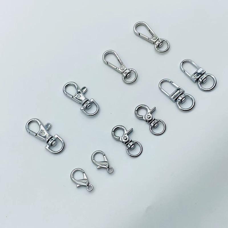 Metal Hook for Handbags and Lanyards - Small Chain Strap Buckle for Phone and Keychain