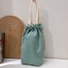 Portable Bottle Drawstring Bag Candy Color Water Bottle Holder Handbag Thermos Pouch  Men/Women