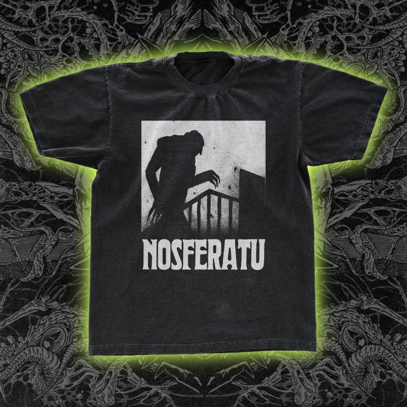 Nosferatu  Classic Tee New SpringSummer Arrivals Regular Fit Casual Unisex Women S
