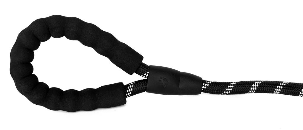 Strong, Reflective Training Dog Leash Kobe 3M Black