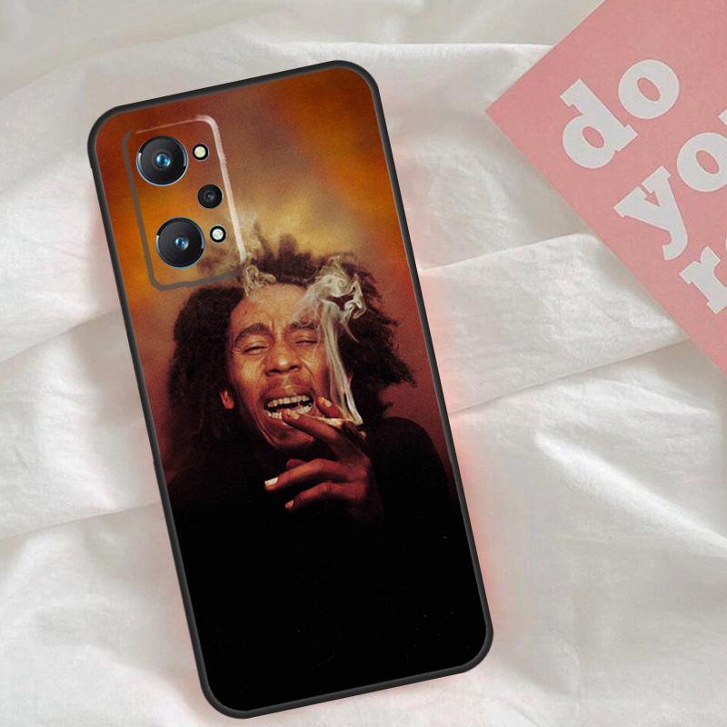 Reggae Bob Marley For Realme C30 C31 C33 C35 C55 C21Y GT Neo 5 3T 2T OnePlus 11 10 9 Pro Nord CE 3 2 Lite Case