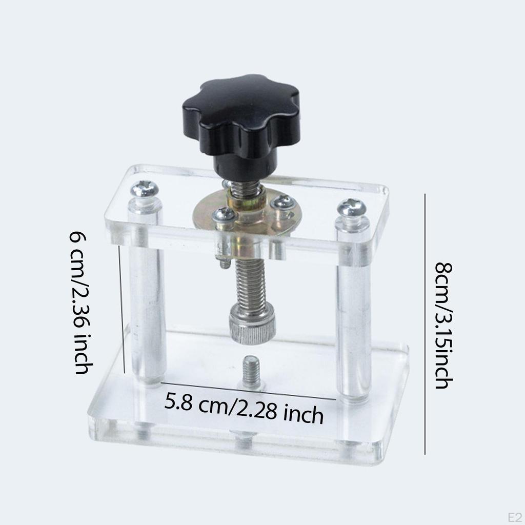 13 Pieces Watch Press Repair Tool Back Case Closing Fitting Dies Set Metal Acrylic Suitable