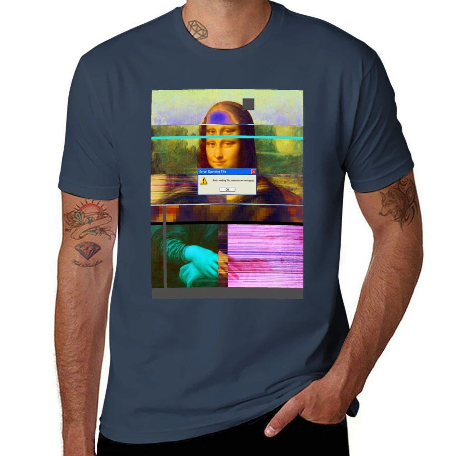 Monalisacorrupt Tshirt Everyday Wear Basic Short Sleeve Top S