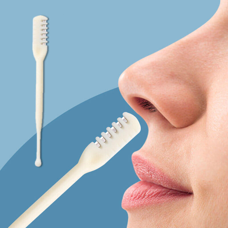Double-Sided Nose Hair Trimmer, Nose Hair Trimming, Nose Hair Removal Blade DD-12789