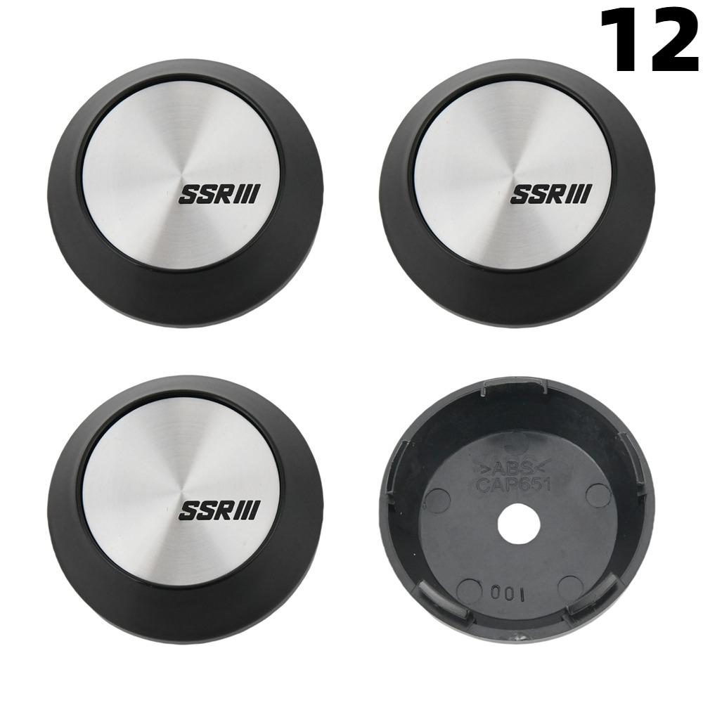 1Set/4PCS 65MM & 68MM Cap For Rims SSR XXR Emblem Wheel Center Cap Sport Car Logo Wheel Cover Hub Caps