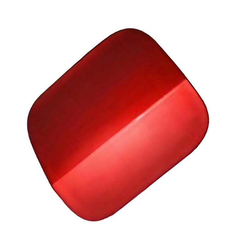 Red Front Left Bumper Towing Tow Hook Hole Cover Cap Plastic Fit for Toyota Highlander