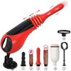 9-Speed Telescopic Vibration Machine with LCD Display