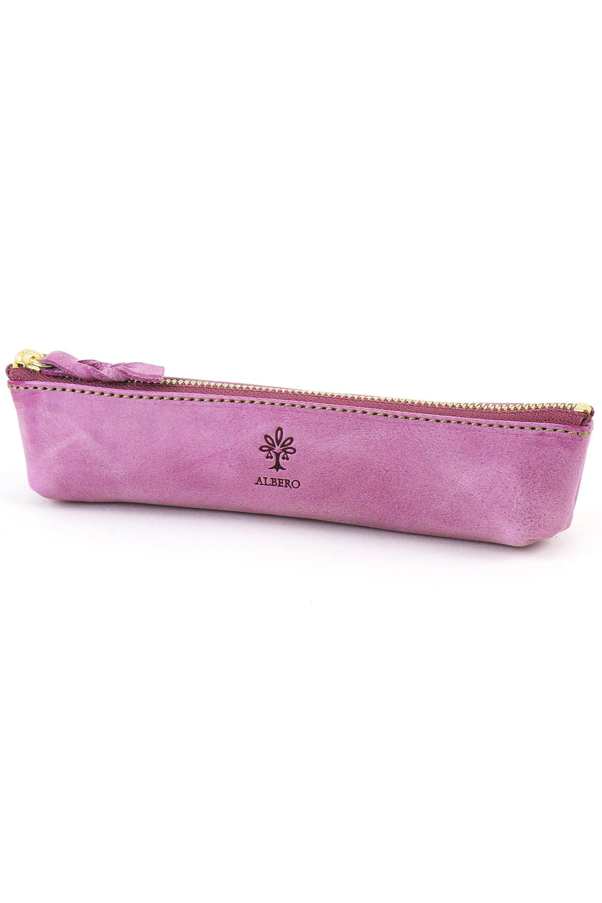 

Albero Genuine Leather Pencil Women s Case, Lavender, AL-259-68