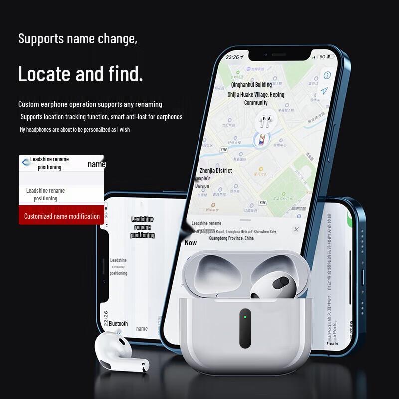 LINGCHEN Air Plus 3 Wireless Bluetooth Earbuds