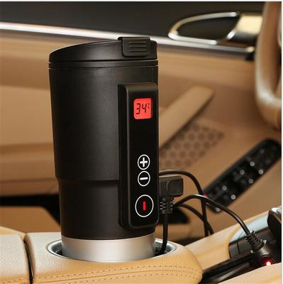 12V 410ml Car Electric Kettles Car Cup Espresso Coffee Maker Milk Pot Water Heated Mug Kettles Machine Food Grade