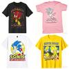 Adult and Children Hedgehog Sonic Classic Retro Cotton TShirt Everyday Casual Versatile Sports for Parents and Kids or Friends