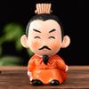 Three Kingdoms Figures Figurines Cartoon Ceramic Handicraft Home Decoration Ornament Character Statue Model Desk Gift Souvenir