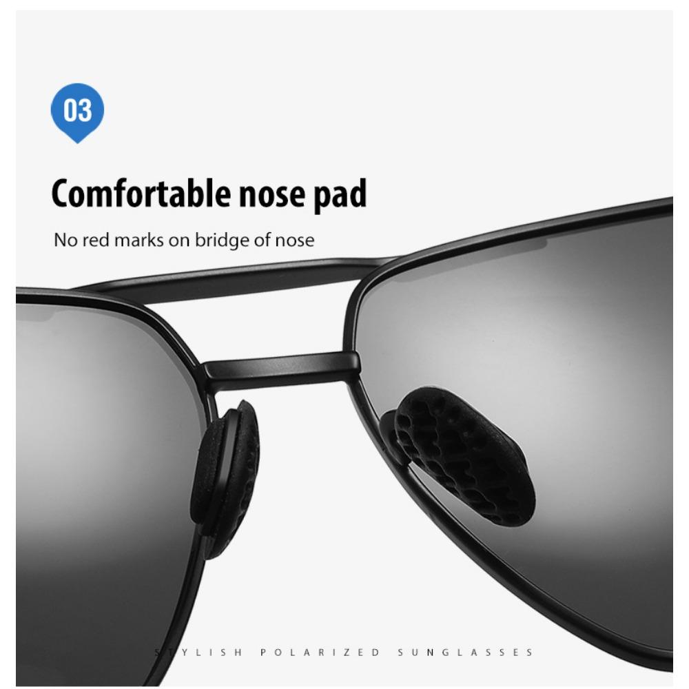 aoron Polarized Sunglasses Fashionable Men's Color-changing Toad Glasses Night Vision Driving Sunglasses