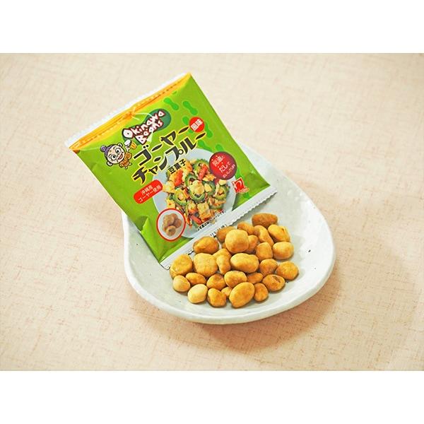 Okinawa Pioneer Foods Co. OkinawaBeans Goya Chanpuru Flavor (5P) Wagashi