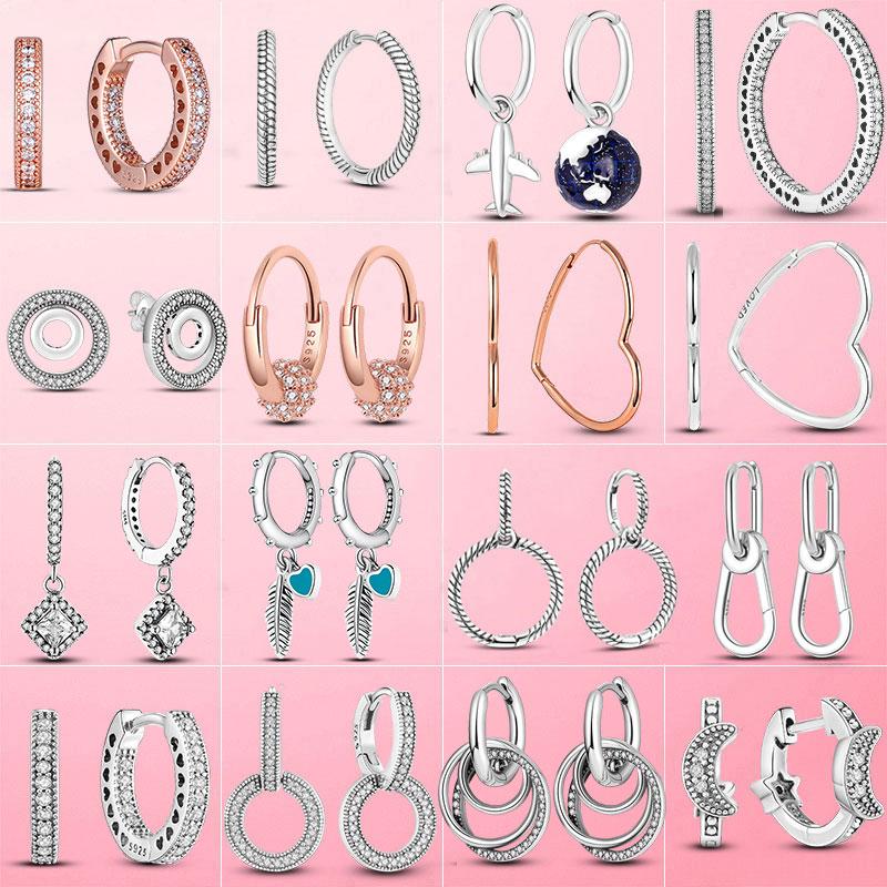 

Серьги S925 Серебряные асимметричные серьги-кольца в форме сердца для женщин Модные трендовые серьги из стерлингового серебра S925 Оригинальные ювелирные изделия в подарок