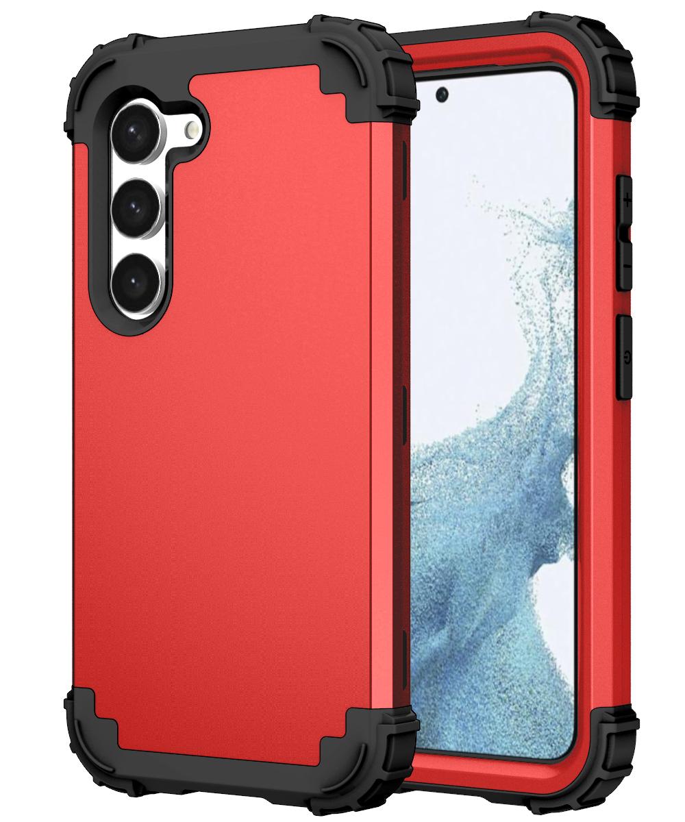 

S23 Plus Cases, Heavy Duty Sturdy Armor Defender Impact Shockproof Protective Cover Case For Samsung Galaxy S23 5G S23