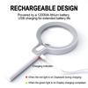 10x 25x Usb Rechargeable Illuminated Magnifier Handheld Magnifying Glass With 29 Led For Reading Jewelry Maintenance