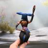 Abstrakte Valorant Vanguard Anime bewegliche Plüschpuppe mit abstraktem Körper Drahtskelett Cosplay Halloween Puppen Requisite Handgefertigt