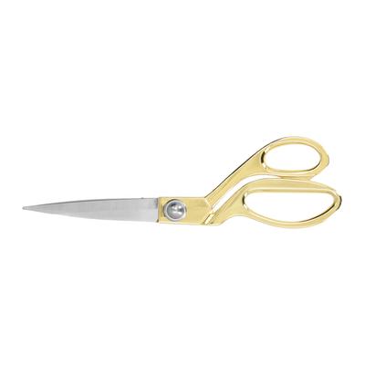 Sewing Scissors Multipurpose Professional Gold Heavy Duty Stainless Steel Tailor Ribbon Scissors10.5inch