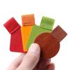 Portable Self-Adhesive Multicolor Pen Clips Leather Self-adhesive Pens Holder Pencil Elastic Loop