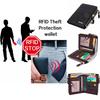 Premium Quality Rfid Theft Protection Coin Bag Zipper Men Wallet For Modern Lifestyles