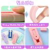 Liroyal Eraser Pencil Large Capacity Stick Retractable Clean Minimal Gentle on Cute for Student Supplies (4-Color Set) Eraser, Eraser, Eraser, Eraser,