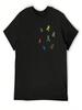 Camiseta con Estampado de Rana Dendrobates Ropa Estética Camiseta Divertida Algodón Gráficos Camisetas Negras Para unisex