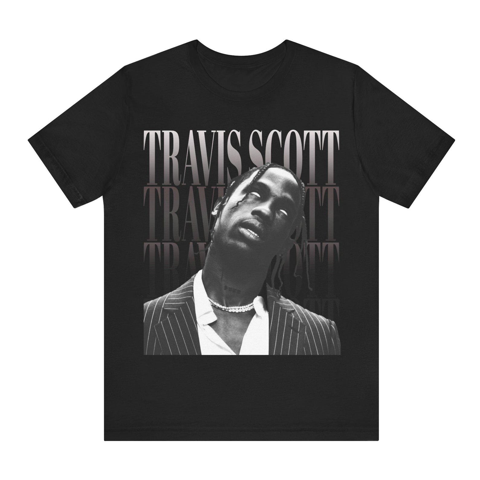 Travis Scott Vintage Graphic T-Shirt, Retro Rap Music Tee, Hip Hop Fan Shirt, Concert Style Graphic Tee, Streetwear Fashion Top, Music Lover 2XL