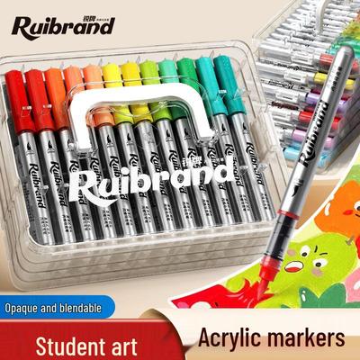 Waschbarer Acryl-Markerstift mit weicher Spitze für Kinder - Schichtbarer Aquarell-Pinsel für Kunststudenten