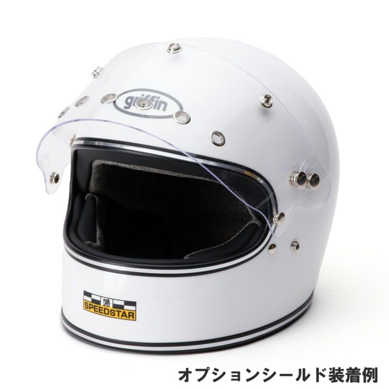 Griffin Motorcycle Helmet Shield "SPEEDSTAR" (Clear)