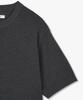STUDIO TOMBOY [Men] Semi-Overfit Round Neck Short Sleeve Knit_Charcoal 9156252215