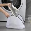 Shoe Washing Bag Mesh Fiber Laundry Bag For Shoe Underwear Wash Bags With Zips For Washing Machines Travel Clothes Storage