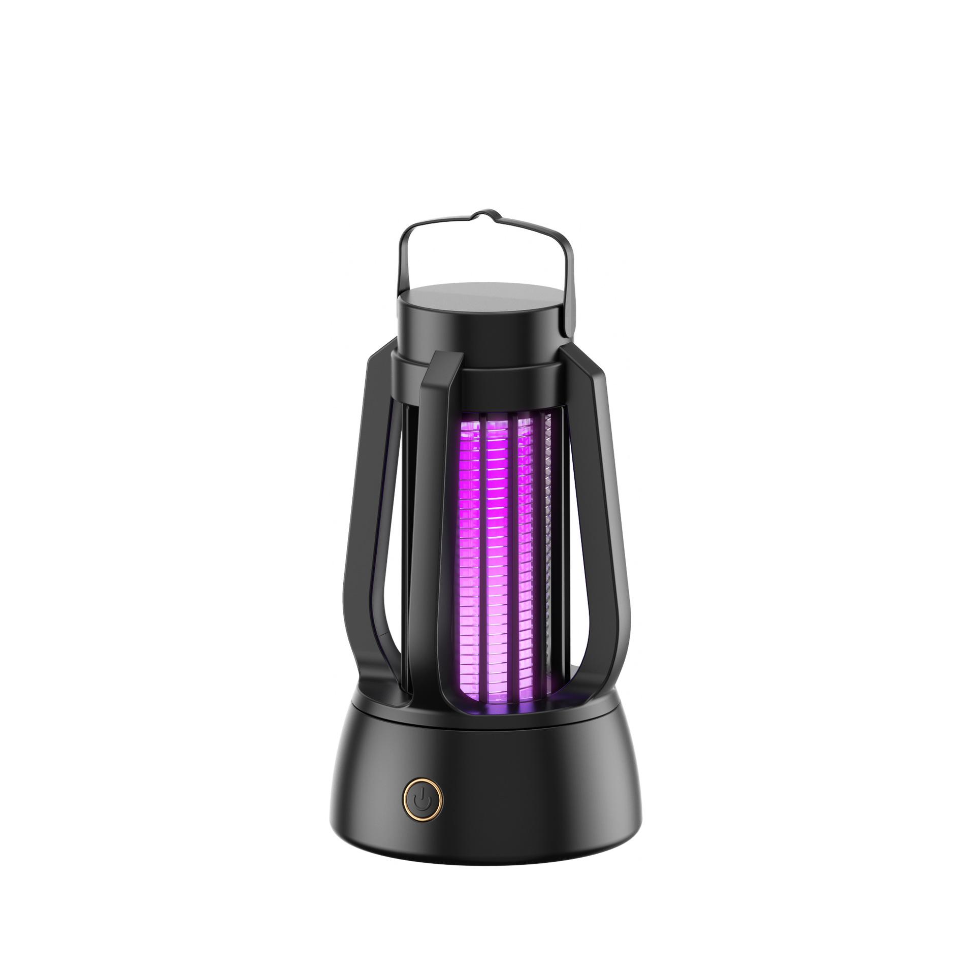 

Wireless Portable 3-in-1 Mosquito Catcher & Lamp: Indoor Lighting, Camping, Electric Shock Mosquito Trap USB Standard