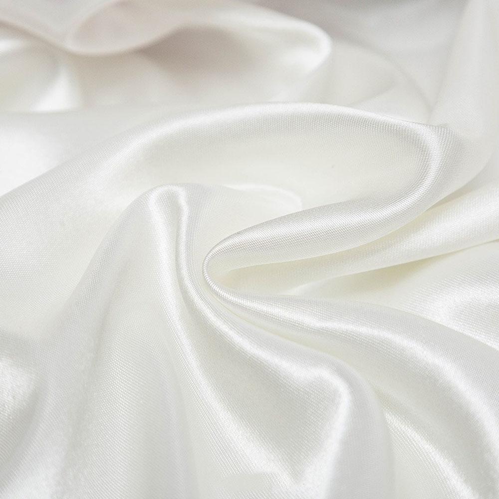 150cm Wide Silky Satin Fabric 100% Polyester for Wedding Dress Sewing Pajamas Photography Backdrop Luxury Table Decor DIY Craft