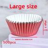 Baking Paper Cups Aluminum Foil Thickened Gold Silver For Cake Cupcake Baking Supplies