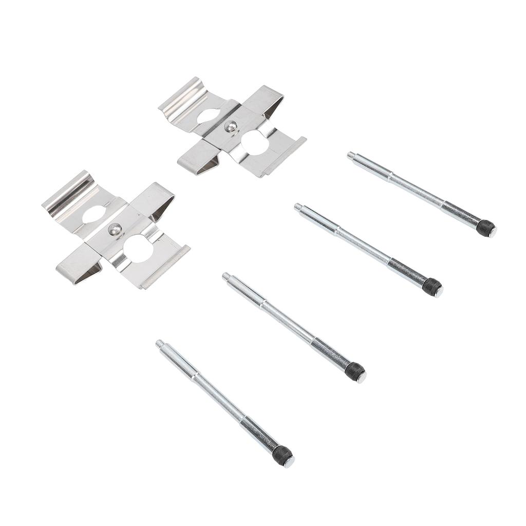 Disc Brake Caliper Hardware Kit MBA1296 Stainless Steel Front Brake Pads Fitting Kit with Pins Clips for 406 Coupe