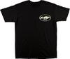 FMF Lean In Men's T-Shirt - Black - Large