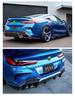 BMW 8 Series G14 G15 G16 840i 3D Style Carbon Fiber Rear Tail Diffuser Body Kit