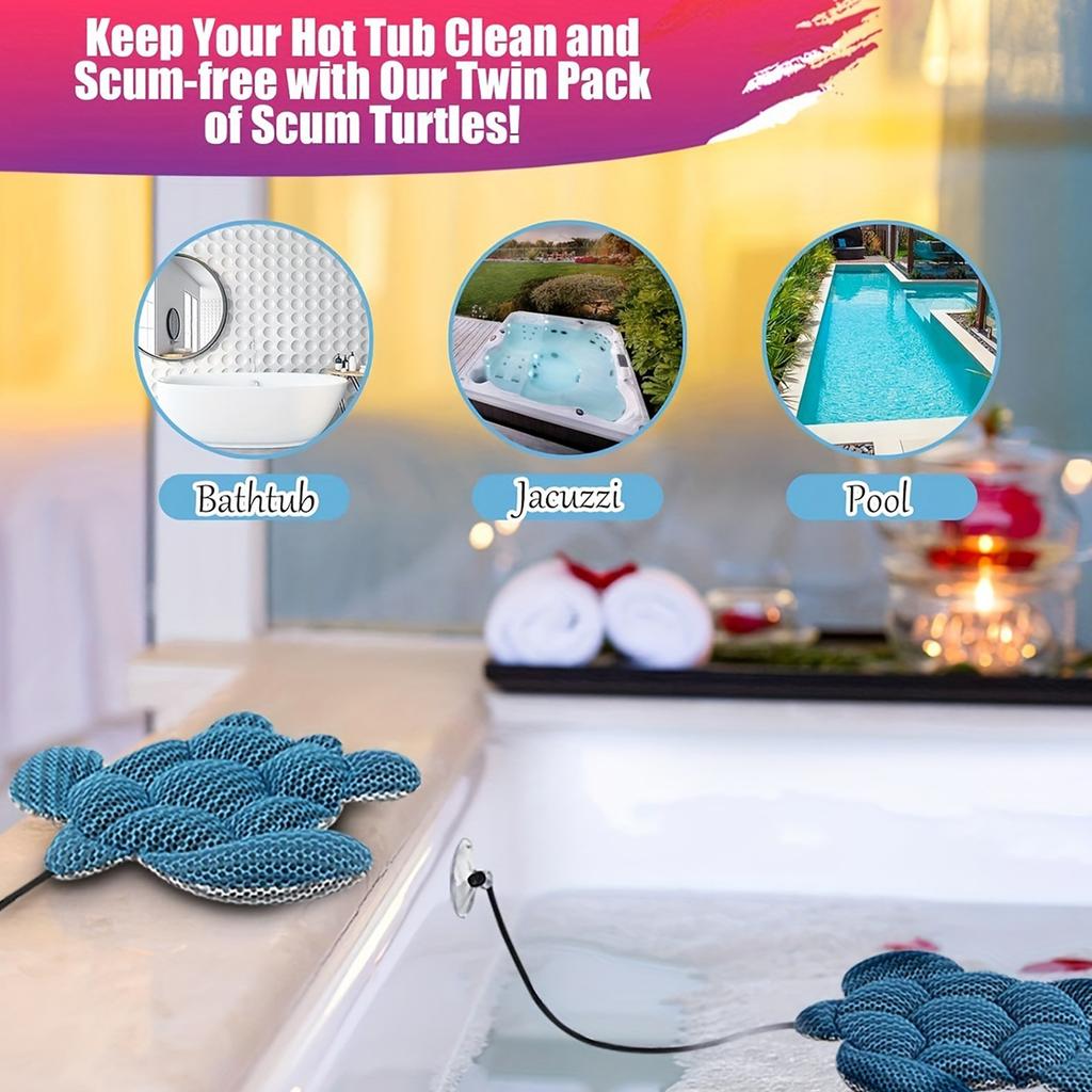 Esponja Reutilizable Absorbente de Espuma para Piscinas, Bañeras de Hidromasaje y Fuentes de Agua Limpiador de Agua No Contaminante para Spas