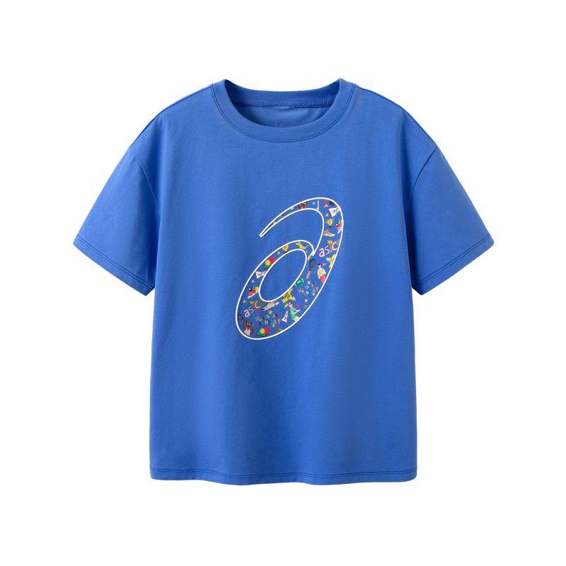 Asics T Shirt Asics Blue Teenagers 332241173035-8851 130